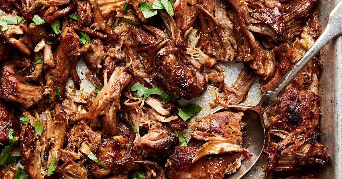 Get Crispy-Edged Carnitas: Simple Slow Cooker Method + Broiler Finish
